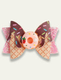 Simple and Cute Ice Cream Donut Hair Clip - Mini Taylor