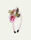 Simulation Color Flower Headwear - Mini Taylor