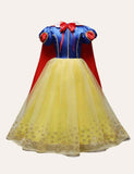 Snow White Mesh Party Dress - Mini Taylor