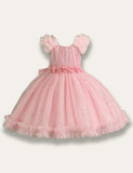 Sparkling Floral Princess Party Dress - Mini Taylor