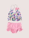 Maillot de bain libellule fendu