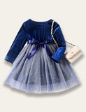 Star Velvet Dress - Mini Taylor