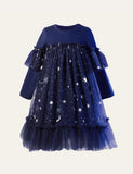 Starry Sky Mesh Party Dress - Mini Taylor