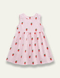 Strawberry Vest Dress - Mini Taylor