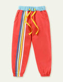 Striped Appliqu¨¦ Casual Sweatpants - Mini Taylor