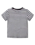Striped Elephant T-shirt - Mini Taylor