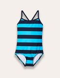 Striped One-piece Swimsuit - Mini Taylor