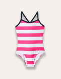 Striped One-piece Swimsuit - Mini Taylor