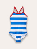 Striped One-piece Swimsuit - Mini Taylor