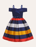 Striped Party Dress - Mini Taylor