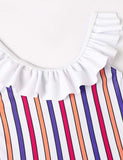 Striped Printed Family Matching Swimsuit - Mini Taylor