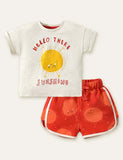 Sun Printed Cute Set - Mini Taylor