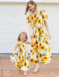 Sunflower Family Matching Dress