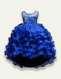 Trailing Cake Puffy Party Dress - Mini Taylor