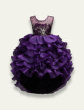 Trailing Cake Puffy Party Dress - Mini Taylor