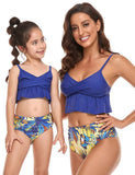 Tropical Parrot Printed Family Matching Swim Suit - Mini Taylor