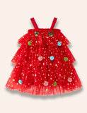 Christmas Tulle Spinning Dress