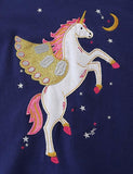 Unicorn Appliqué Sweatshirt - Mini Taylor