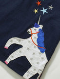 Unicorn Appliqué T-shirt - Mini Taylor