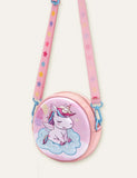 Unicorn Dinosaur Crossbody väska