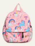 Unicorn Dinosaur Full Printed Schoolbag Backpack - Mini Taylor