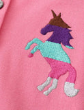 Unicorn Embroidered Polo Dress - Mini Taylor