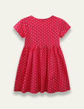 Unicorn Polka Dot Printed Dress - Mini Taylor