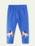 Leggings mit Einhorn-Aufdruck