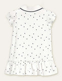 Unicorn Printed Polka Dot Dress - Mini Taylor