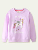 Unicorn Printed Sweater - Mini Taylor