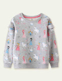 Unicorn Printed Sweatshirt - Mini Taylor