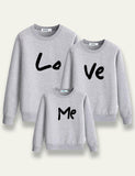 Valentine's Day Family Matching Printed Sweatshirt - Bebehanna