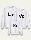 Valentine's Day Family Matching Printed Sweatshirt - Bebehanna