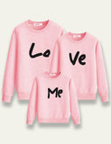 Valentine's Day Family Matching Printed Sweatshirt - Bebehanna