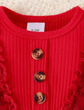 Valentine‘s Day Lace Heart Printed Long Sleeve Dress - Mini Taylor