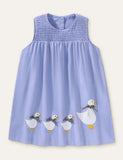 Walking Duck Appliqué Dress - Mini Taylor
