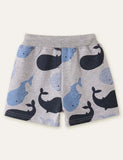 Whale Printed Shorts - Mini Taylor