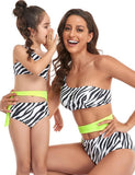 Zebra Stripe Family Matching Swim Suit - Mini Taylor