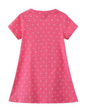 Zoo Appliqué Princess A- line Knitted Dress - Mini Taylor