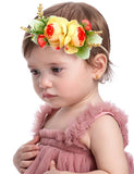 Colorful Artificial Flower Headband - Mini Taylor