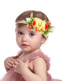 Colorful Artificial Flower Headband - Mini Taylor