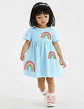 Rainbow Print Dress - Mini Taylor