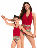 Floral Family Matching Swim Suit