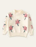 3D Flower Sweater - Mini Taylor