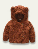 Cute Bear Plush Coat