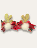 Christmas Cute Elk Antler Hairpin