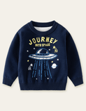Alien UFO Pattern Sweater - Mini Taylor