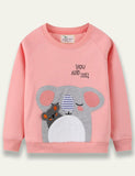 Animal Appliqué Sweatshirt - Mini Taylor