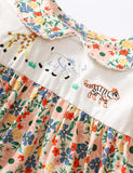 Animal Embroidery Floral Full Printed Dress - Mini Taylor