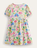 Animal Full Printed Dress - Mini Taylor